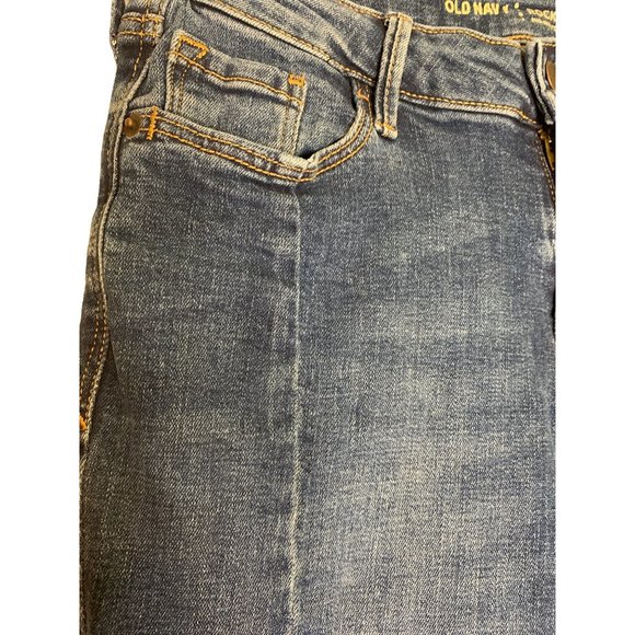 Old Navy Rockstar Mid Rise Jeans - Size 10 - Picture 2 of 7